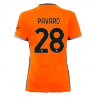 Dámy Fotbalový dres Inter Milan Benjamin Pavard #28 2023-24 Třetí Krátký Rukáv